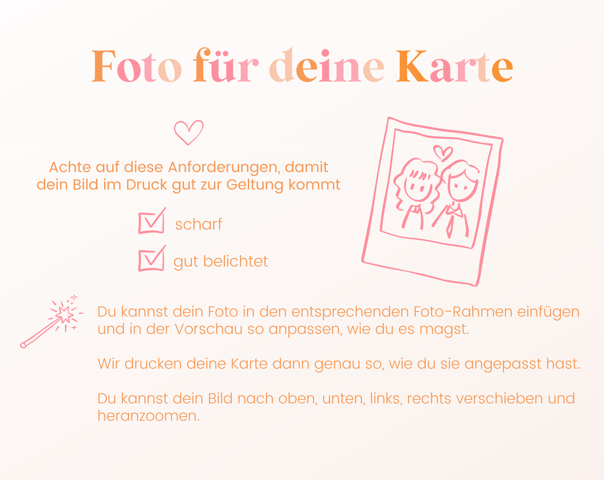 Weihnachtsfotokarte - Geschenk mit einem Foto - personalisiert