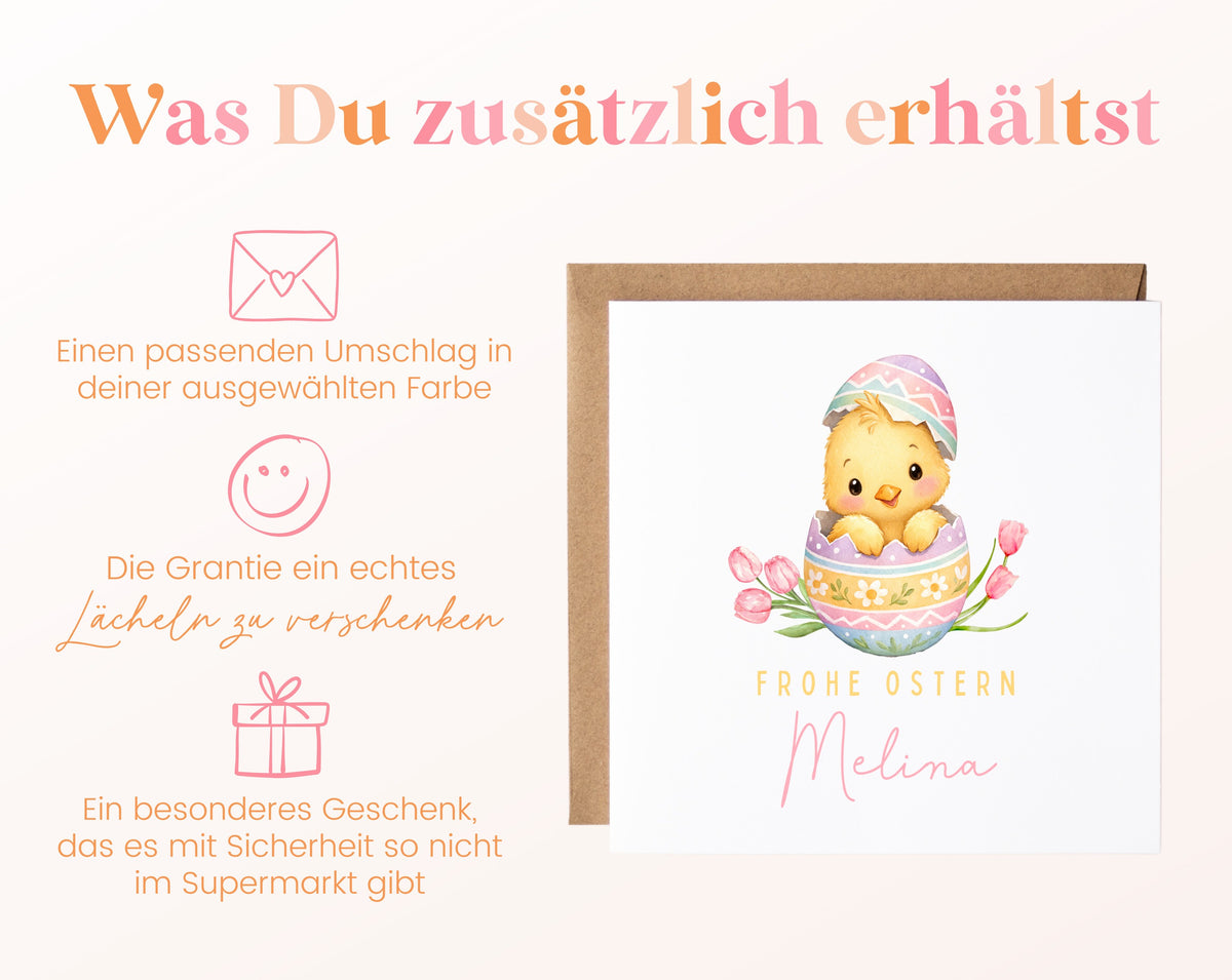 Grußkarte mit Umschlag