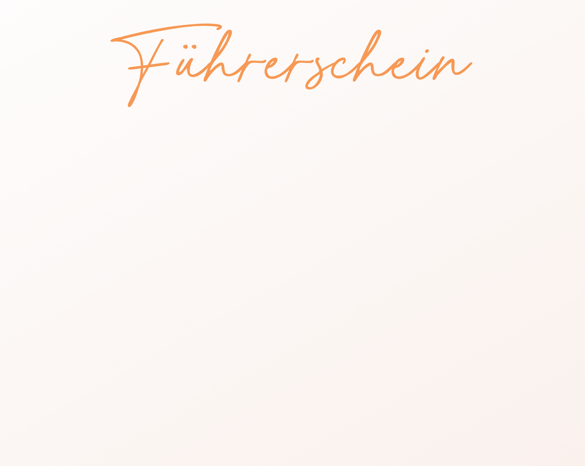 Führerschein