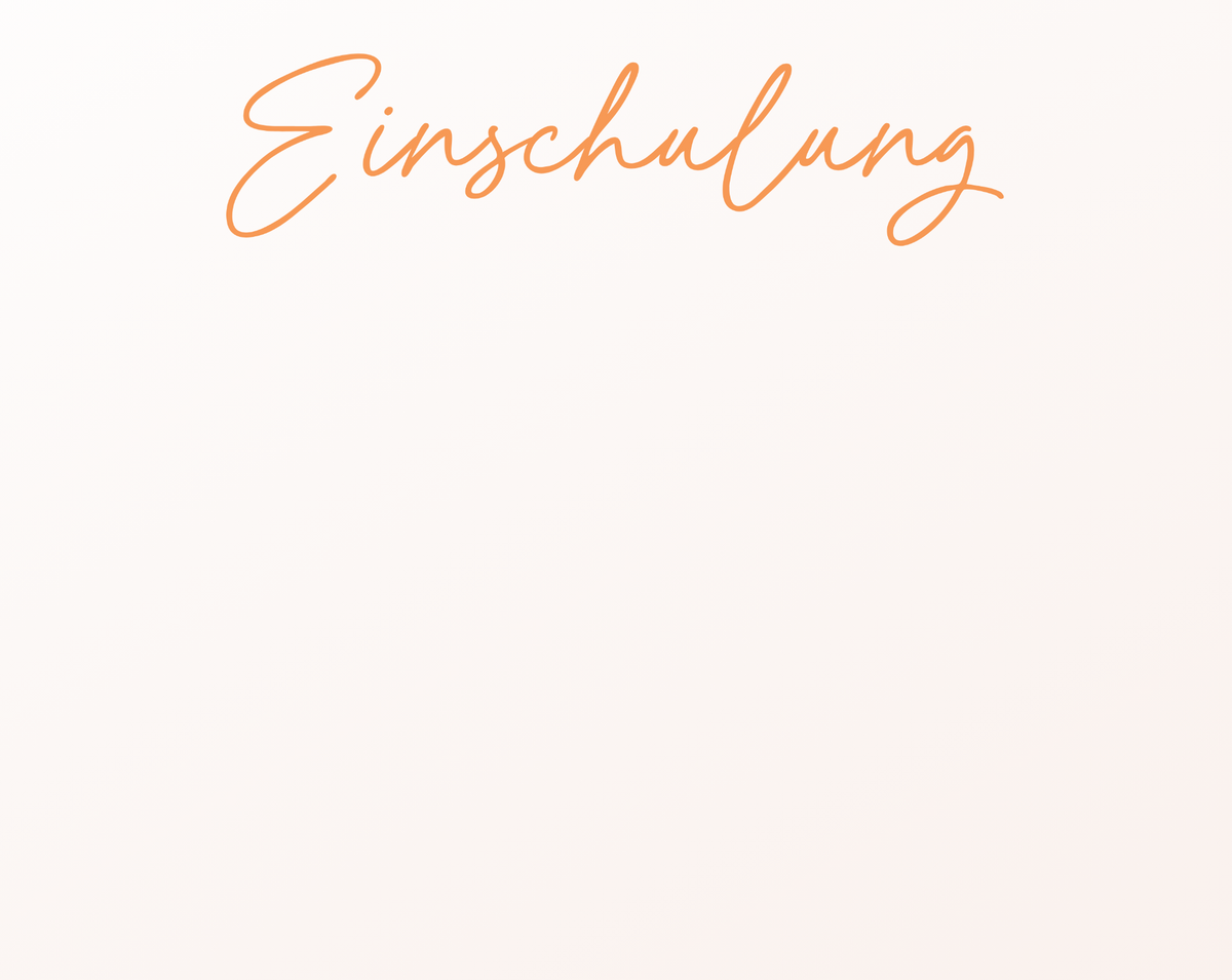 Einschulung