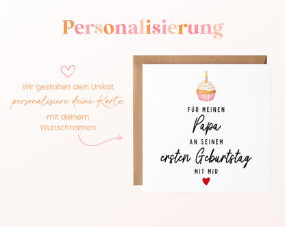 Personalisierungsbeispiel mit Papa als Wunschname