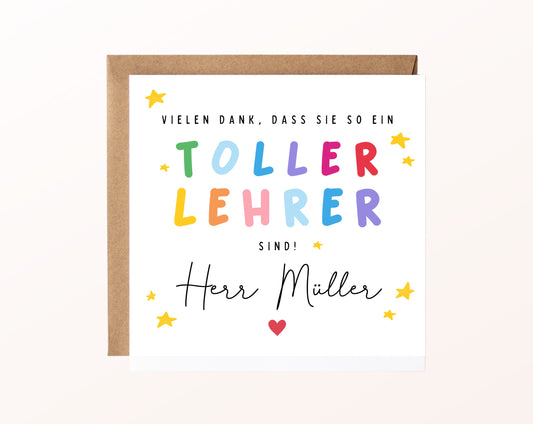 Personalisierte Dankeskarte für Lehrer – 02_karte_pur_rose