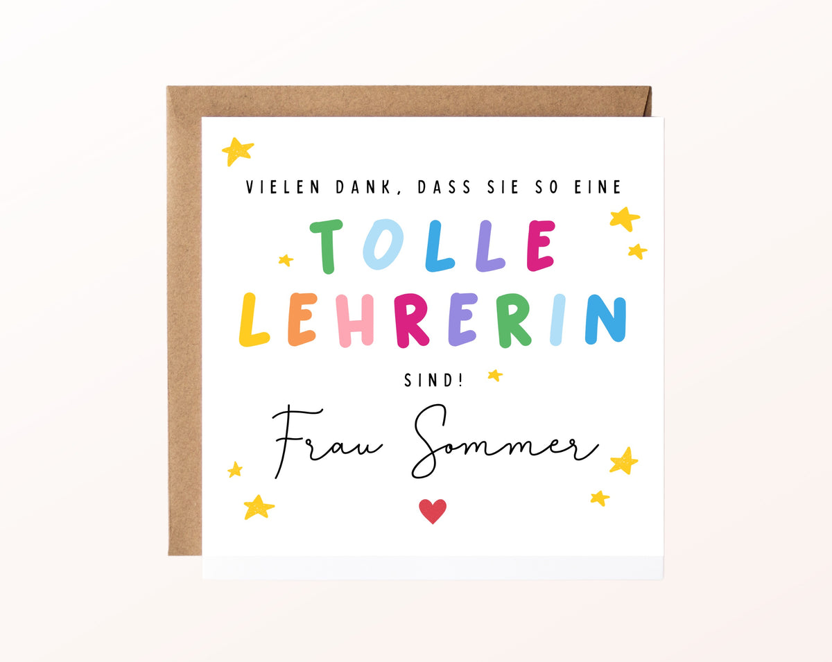 Personalisierte Dankeskarte für Lehrerinnen – 02_karte_pur_rose