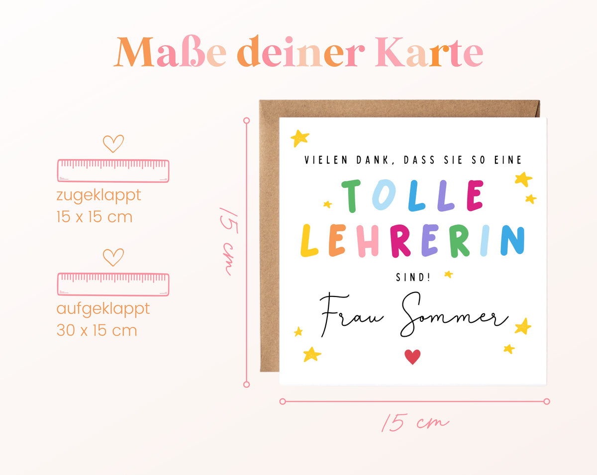 Personalisierte Dankeskarte für Lehrerinnen – 04_masse