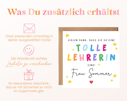 Personalisierte Dankeskarte für Lehrerinnen – 06_zusaetzlich