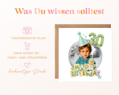 Wichtige Informationen zur gedruckten Fotokarte