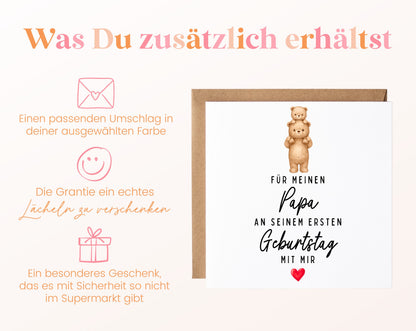 Grußkarte mit passendem Umschlag