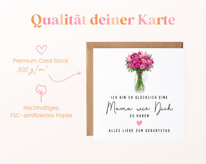 Papierqualität der Grußkarte