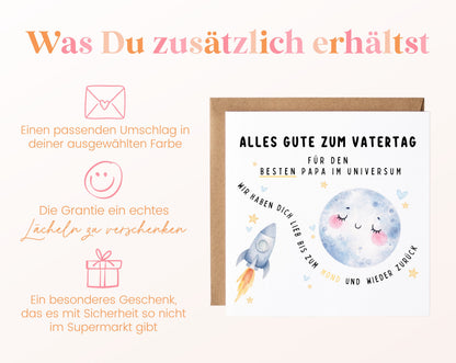 Grußkarte mit Umschlag
