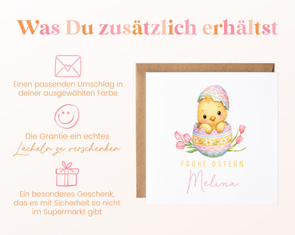Grußkarte mit Umschlag