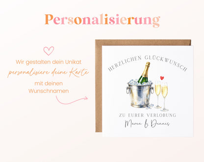 Karte mit Wunschnamen