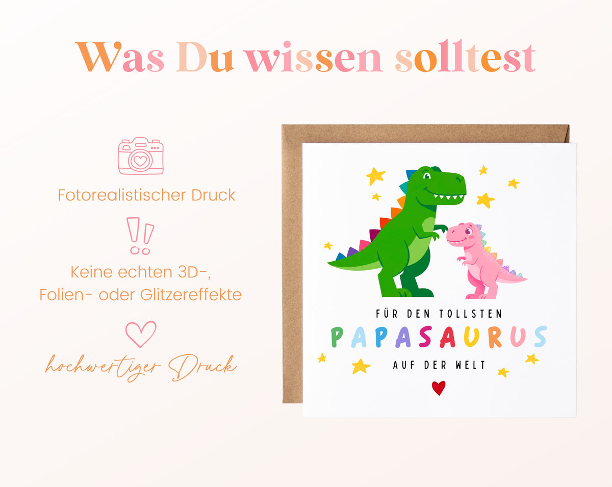 Papasaurus – Dino-Karte zum Geburtstag und Vatertag – 03_wissen