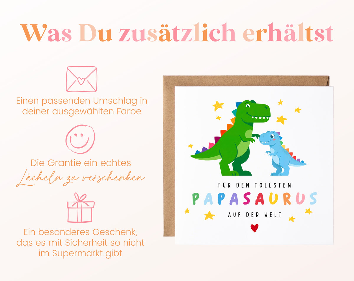 Papasaurus – Dino-Karte zum Geburtstag und Vatertag – 06_zusaetzlich