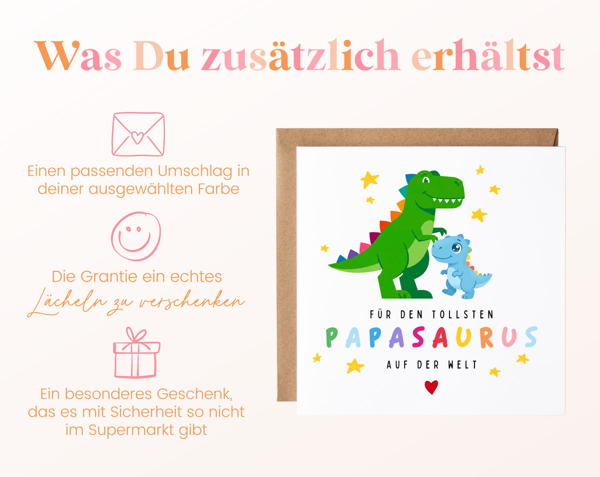 Papasaurus – Dino-Karte zum Geburtstag und Vatertag – 06_zusaetzlich