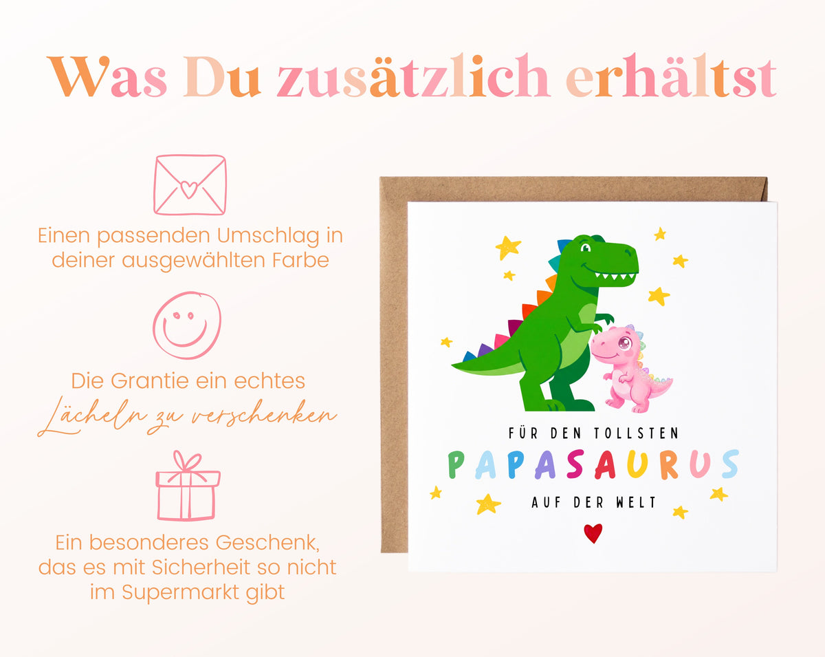 Papasaurus – Dino-Karte zum Geburtstag und Vatertag – 06_zusaetzlich