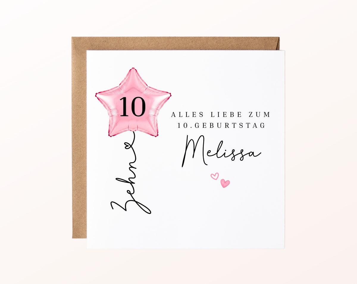 Personalisierte Geburtstagskarte mit Sternballon – 112__02_karte_pur_rose