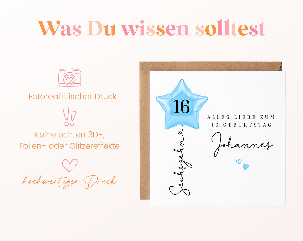 Personalisierte Geburtstagskarte mit Sternballon – 149__03_wissen