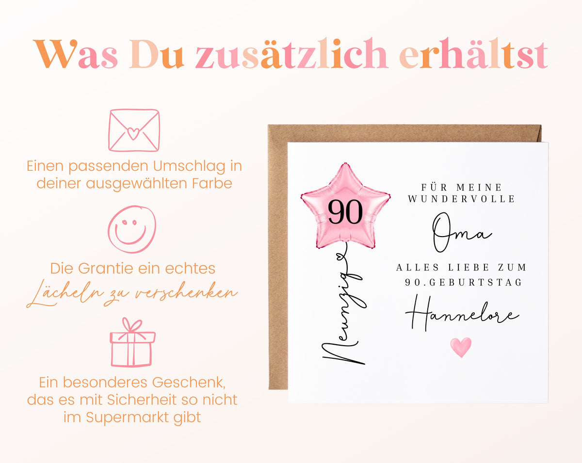 Personalisierte Geburtstagskarte mit Sternballon – 193__06_zusaetzlich