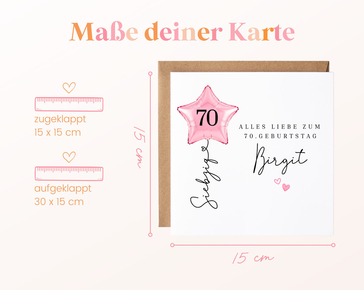 Personalisierte Geburtstagskarte mit Sternballon – 73__04_masse