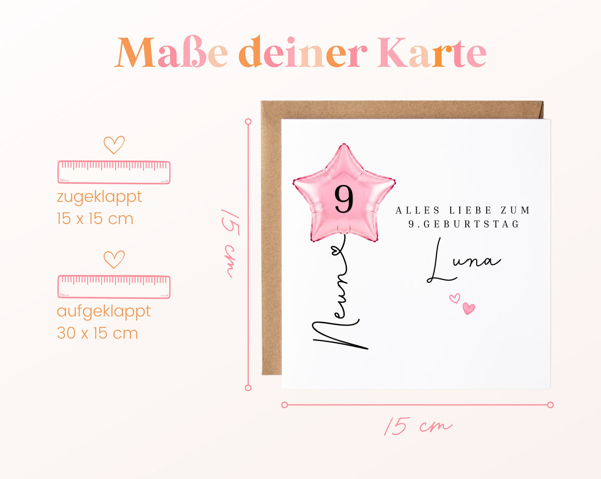 Personalisierte Geburtstagskarte mit Sternballon – 7__04_masse