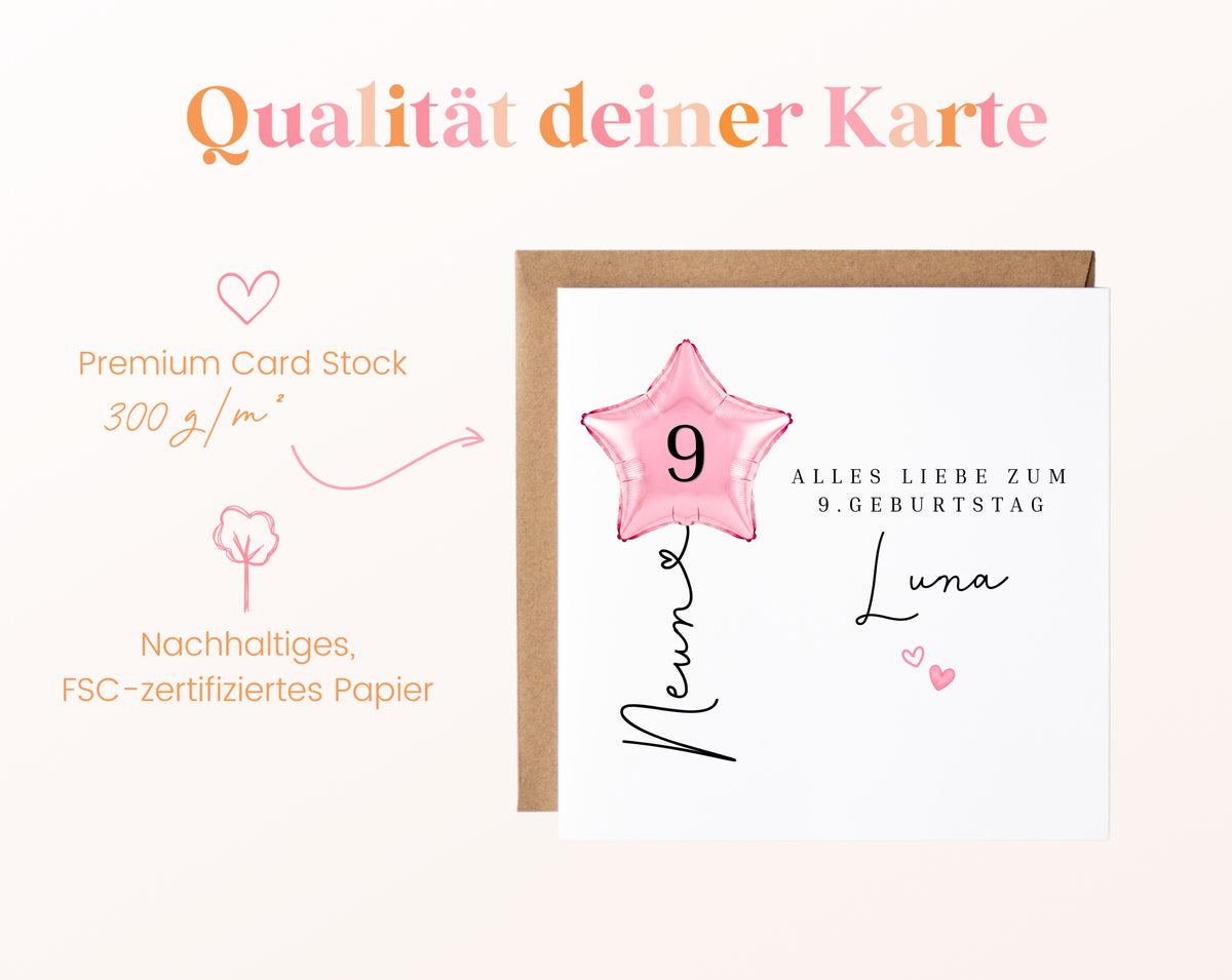 Personalisierte Geburtstagskarte mit Sternballon – 7__05B_qualitaet_300