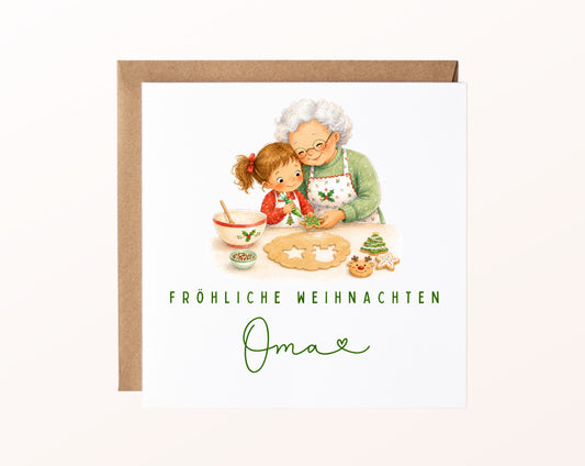 Personalisierbare Weihnachtskarte – Motiv 14