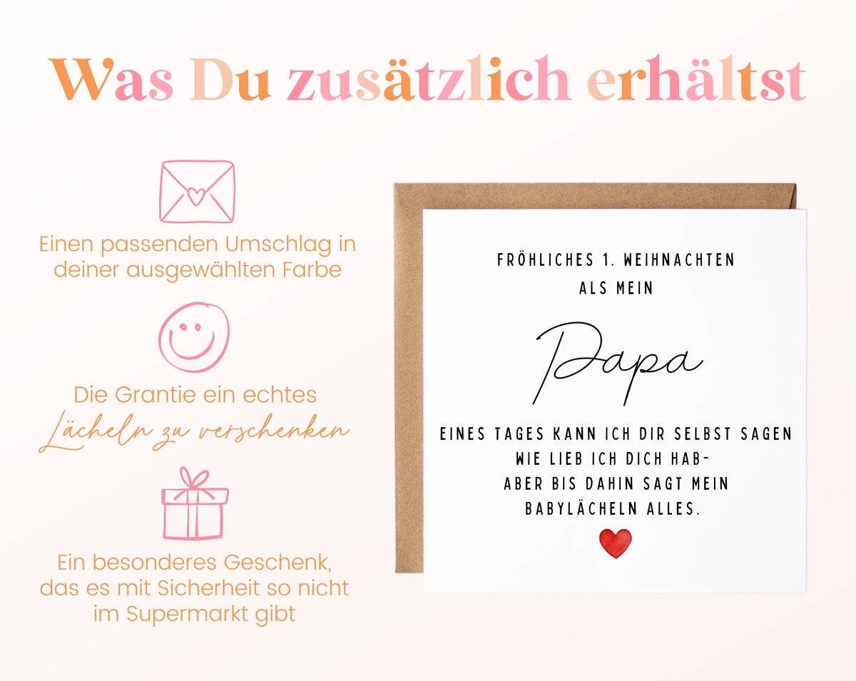 Weihnachtskarte – Erstes Weihnachten als Papa – 06_zusaetzlich