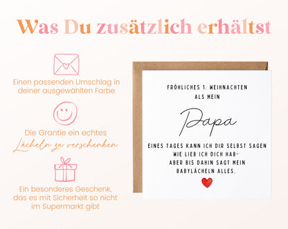 Weihnachtskarte – Erstes Weihnachten als Papa – 06_zusaetzlich